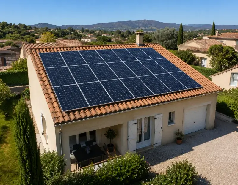 Prime à l'autoconsommation panneaux solaires Le Barroux — aide financière de l'État